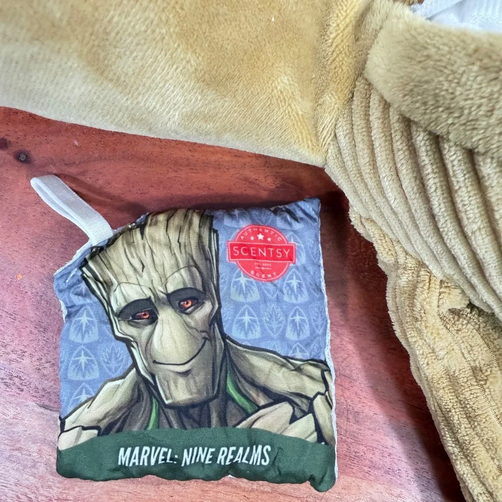 Marvel Groot Scentsy Buddy Corduroy Plush with Nine Realms Scent Pak 16 Inch